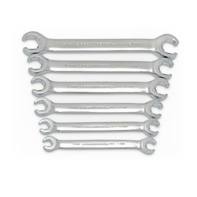 Image showing 0 th GEARWRENCH 6 pc. Flare Nut Metric Wrench Set