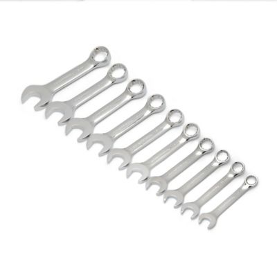 GEARWRENCH 10 pc. 12 pt. Stubby Combination Metric Wrench Set