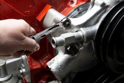 Image showing 4 th GEARWRENCH 10 pc. 12 pt. Stubby Combination Metric Wrench Set