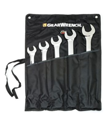 Image showing  5 pc. 12 pt. SAE Long Pattern Combination Wrench Set