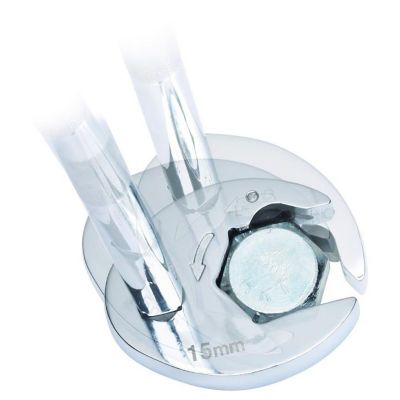 Image showing 3 th GEARWRENCH 11 pc. 3/8in. Drive Ratcheting Crowfoot SAE Wrench Set