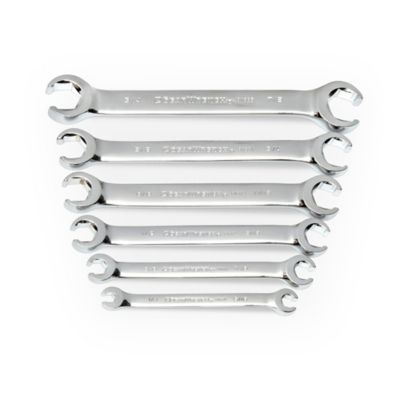 GEARWRENCH 6 pc. Flare Nut SAE Wrench Set