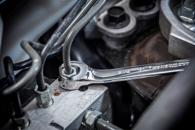 Image showing 4 th GEARWRENCH 6 pc. Flare Nut SAE Wrench Set