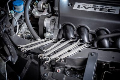 Image showing 5 th GEARWRENCH 6 pc. Flare Nut SAE Wrench Set