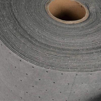 Image showing  Heavy Weight Oil Absorbent Mat Pads Roll, Universal Oil Absorbent Roll
