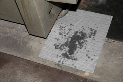 Image showing  Heavy Weight Oil Absorbent Mat Pads Roll, Universal Oil Absorbent Roll