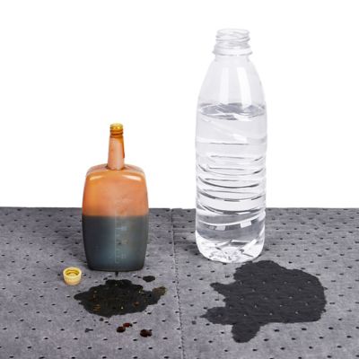 Image showing  Heavy Weight Oil Absorbent Mat Pads Roll, Universal Oil Absorbent Roll