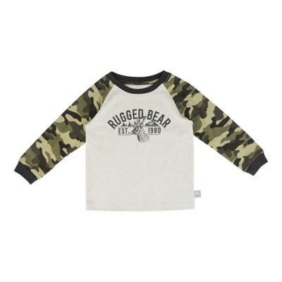 Rugged Bear Kids' Camo Garphic Tee