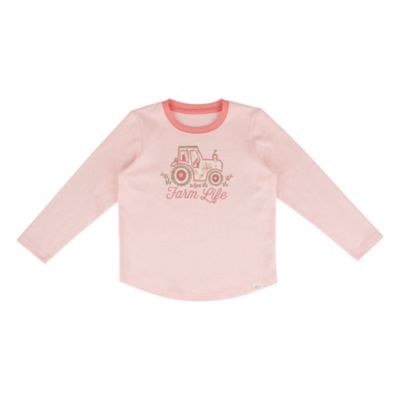 Rugged Bear Kids' Tractor Graphic Tee