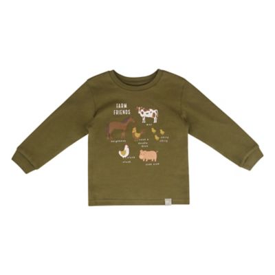 Rugged Bear Kids' Farm Animals Graphic Tee