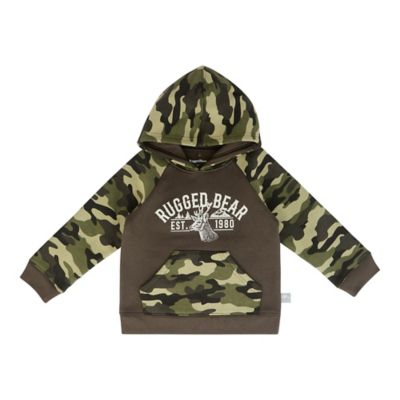 Rugged Bear Camo Hoodie