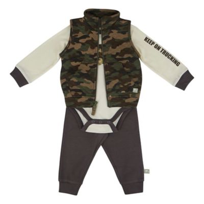 Rugged Bear Kids' Camo Vest Set