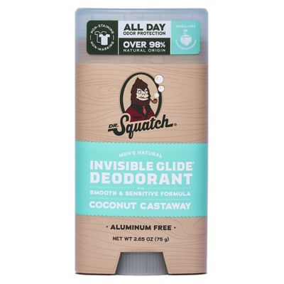Dr. Squatch Coconut Castaway Invisible Glide Deo