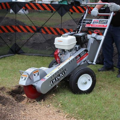 Image showing 9 th Dosko Swivel Stump Grinder 13 HP Walk-Behind Honda GX390
