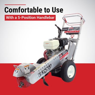 Image showing 10 th Dosko Swivel Stump Grinder 13 HP Walk-Behind Honda GX390