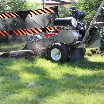 Image showing 6 th Dosko Stump Grinder 20 HP Self-Propelled Honda GX630
