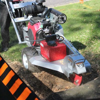 Image showing 17 th Dosko Stump Grinder 20 HP Self-Propelled Honda GX630