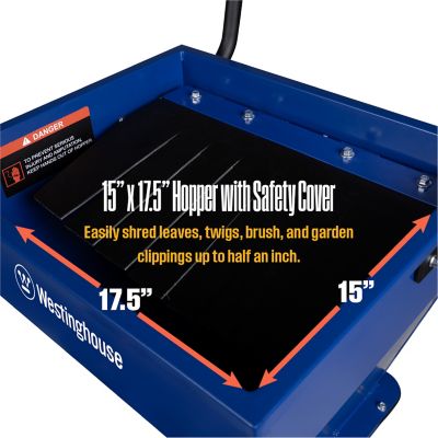 Image showing  3 in. Diameter 3 in 1 212cc Gas Powered Wood Chipper Shredder Mulcher with Collection Bag