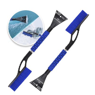Snow Joe Car Snow Removal Brush + De-icing Shovel for Car Windshield 27 in., 2 pk.