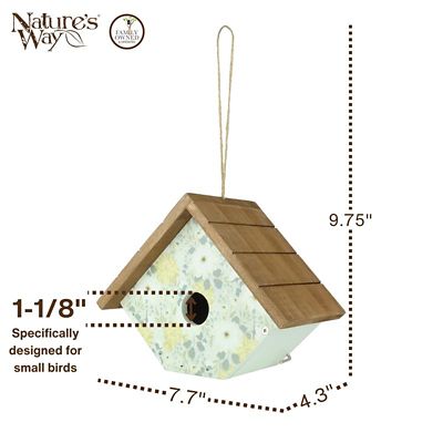 Image showing  Blooming Nest Decorative Wren House