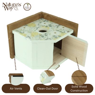 Image showing  Blooming Nest Decorative Wren House