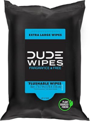 Dude Wipes Unscented 18 ct.