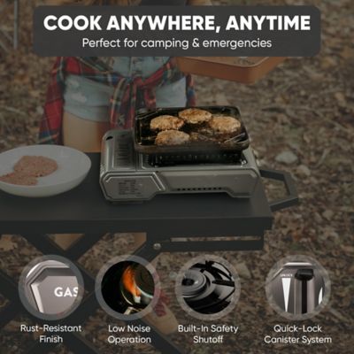 Image showing  15,000 BTU Butane Camping Stove