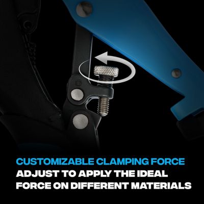 Image showing  Auto Adjust 7 in. C Clamp, Gripped