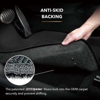 Image showing 5 th 3D MAXpider KAGU Series All-Weather Perfect Fit Cargo Liner 2020-2026 Ford Explorer, 1 pc., Black