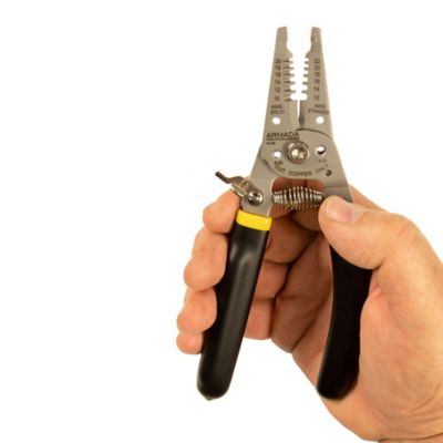 Image showing  Stainless Wire Strippers, 10-20 AWG