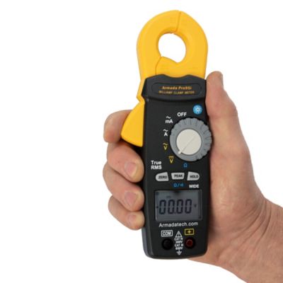 Image showing  Digital Underground Cable Locator RMS mA Clamp Leakage Meter