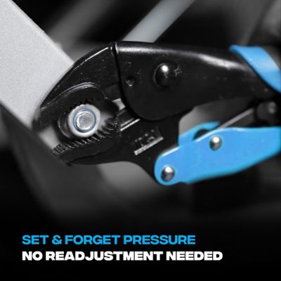 Image showing  Auto Adjust 6-Inch Curve Jaw Pliers, Gripped