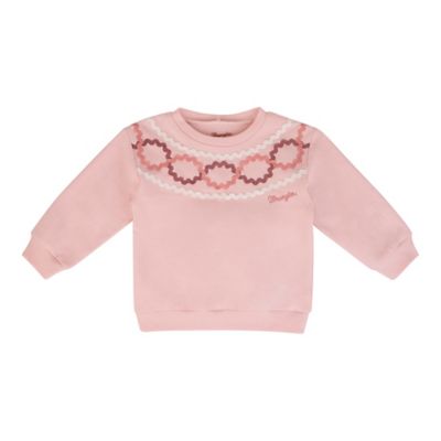 Wrangler Girls' Crew Neck Sweatshirt