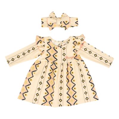 Wrangler Girls' Dress Set with Headband, 2 pc.