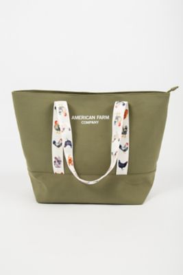 American Farm Company Chicken Canvas Tote Bag