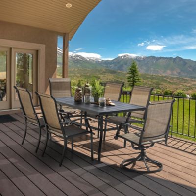 Nuu Garden Outdoor 7 pc. Iron Dining Set