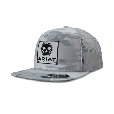 Ariat White Camo Cap