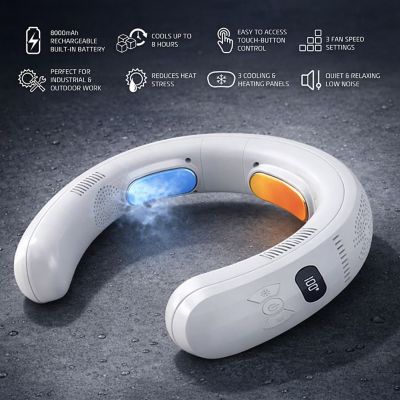 Image showing  Wearable 3-Zone Neck Cooler & Heater