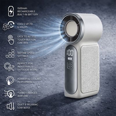 Image showing  Mini Rechargeable Handheld Fan