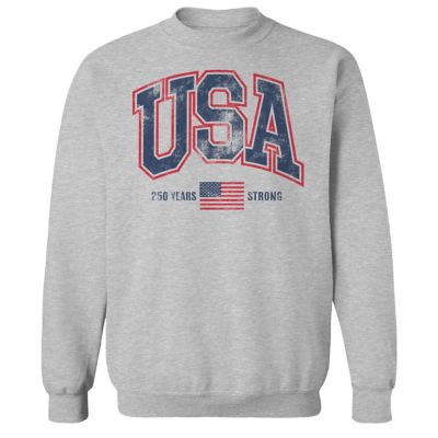 Goodie Two Sleeves Women's Years Strong Long Sleeve Pullover Graphic Sweatshirt