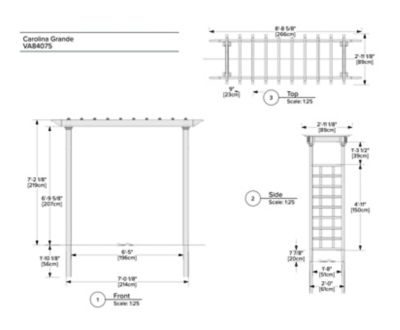 Image showing  Carolina Grande Vinyl Arbor
