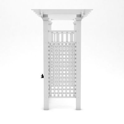 Image showing 5 th Vita Fairfield Arbor with Picket Gate