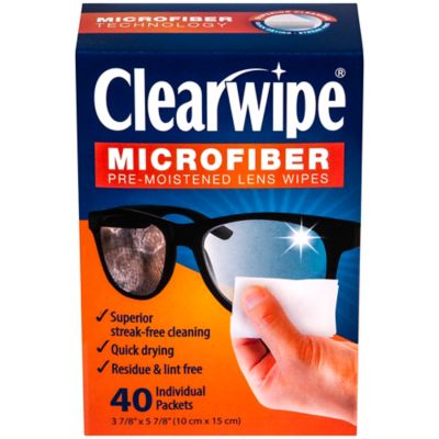 Clearwipe Lens Wipes, 40 ct.