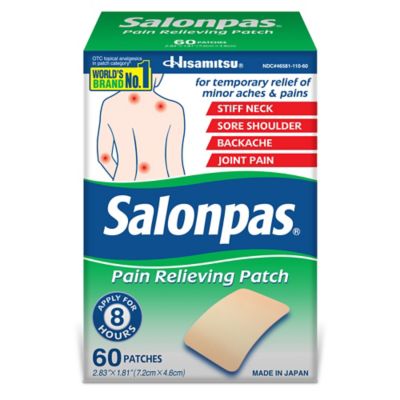 Salonpas Small Pain Relieving Patch 60 ct.