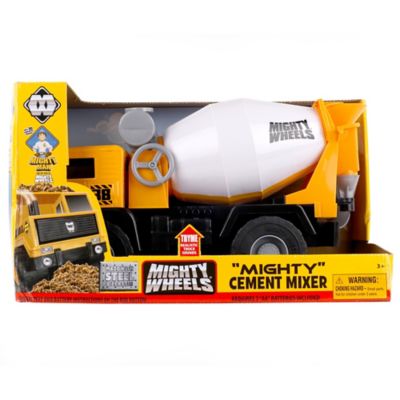CMJ RC Mighty Wheels 16 in. Mighty Cement Mixer Truck