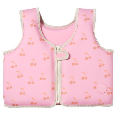 Sunnylife Cotton Candy Cherry Kids Swim Vest 3-6