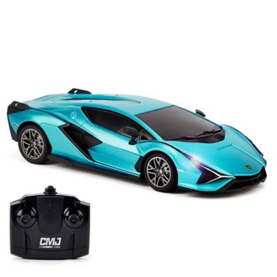 CMJ RC RC Car, RC Lamborghini Sian FKP 37, Blue