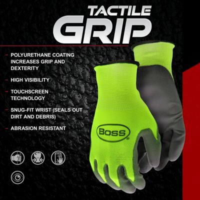 Image showing  Nitrile Coated Grip Work Gloves, 15 Pairs