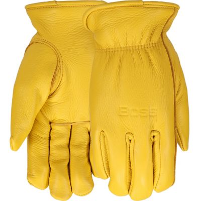 Boss Insulated Premium Deerskin Leather Work Gloves