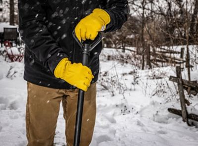 Image showing  Insulated Premium Deerskin Leather Work Gloves